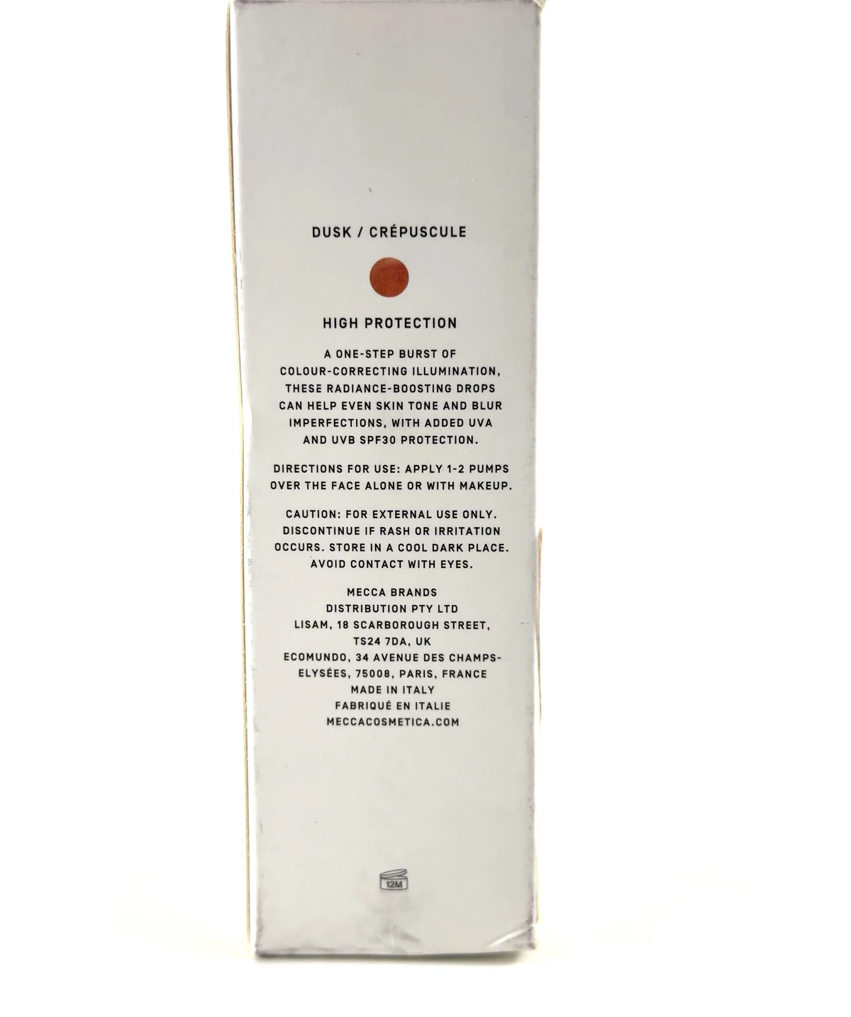 mecca cosmetica Dusk Mecca Cosmetica In A Good Light Illuminating Drops 30ml, size 30ml — care label