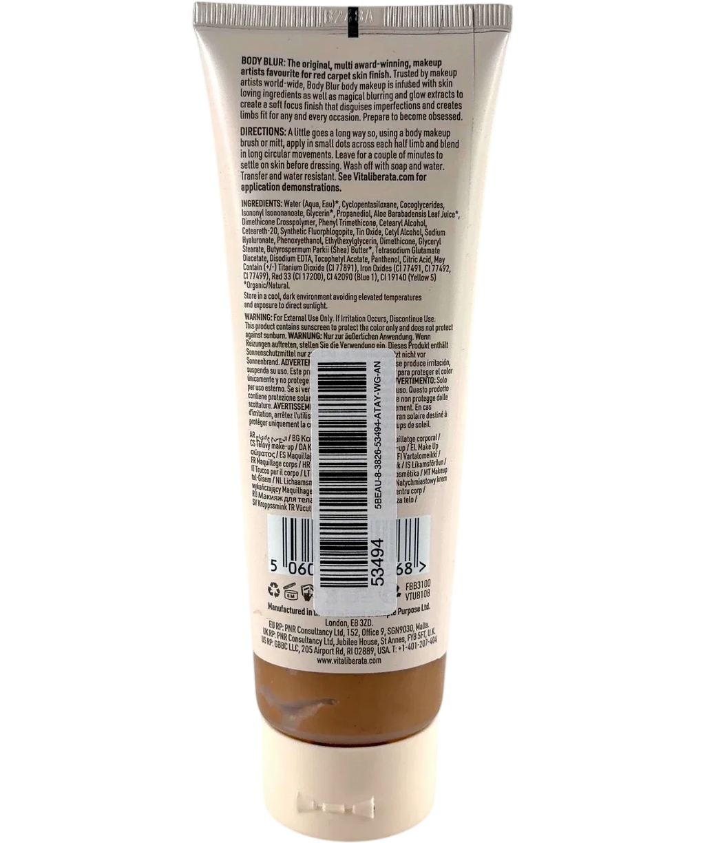 Vita Liberata Medium Vita Liberata Original Body Blur Illuminising Body Makeup Medium 100ml, size 100ml — back