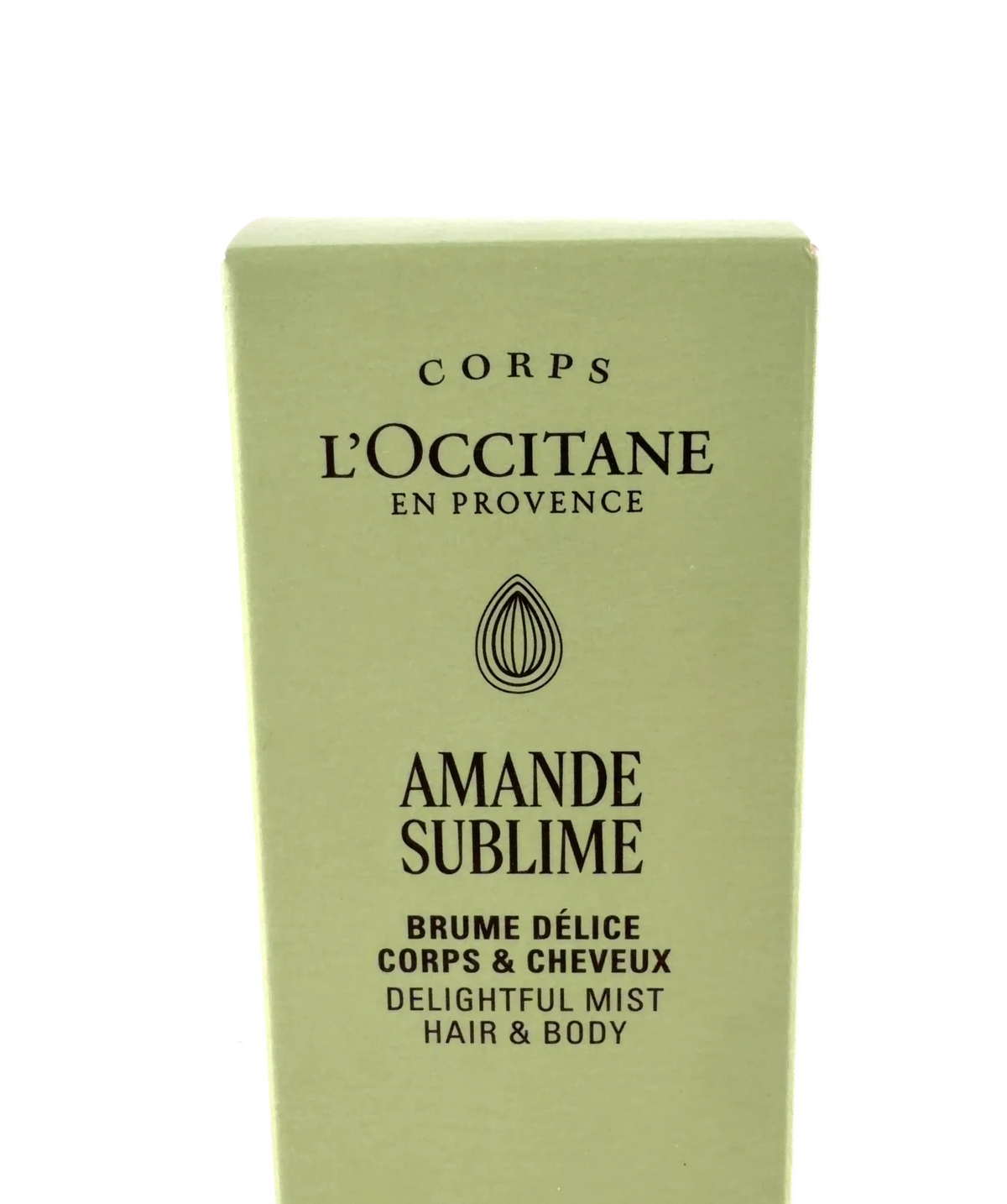 Loccitane AMANDE SUBLIME, size 100ml — label