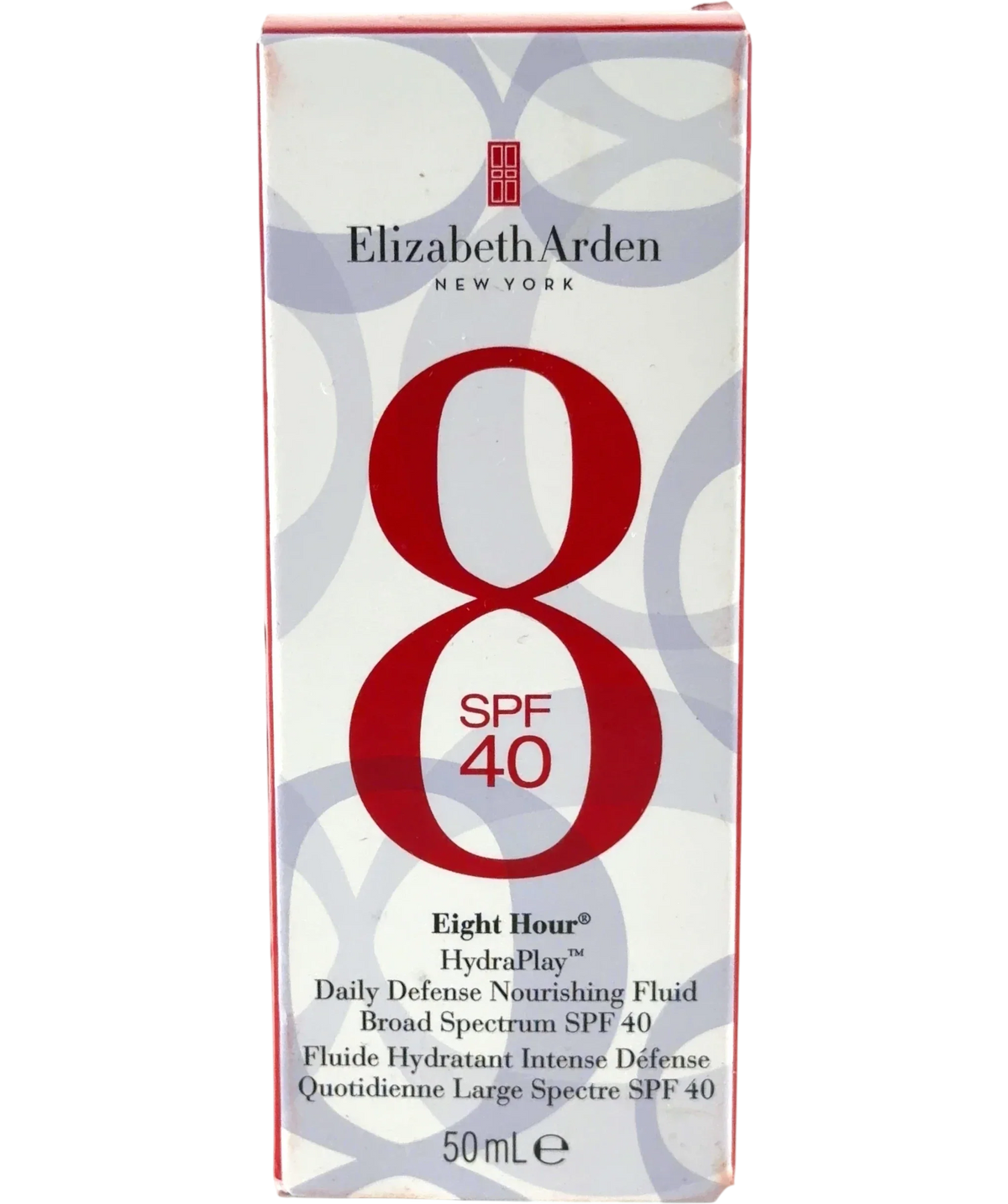 Elizabeth Arden Eight Hour HydraPlay Daily Defense Nourishing Fluid Broad Spectrum SPF 40, size 50ml — front