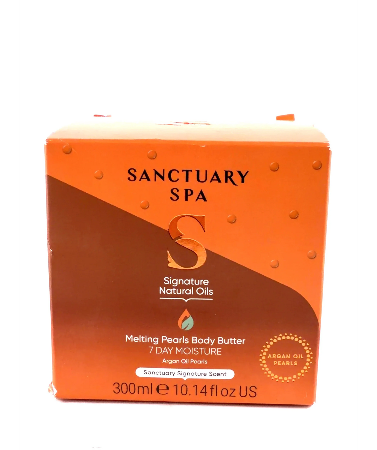 Sanctuary Melting Pearls Body Butter, size 300ml — label