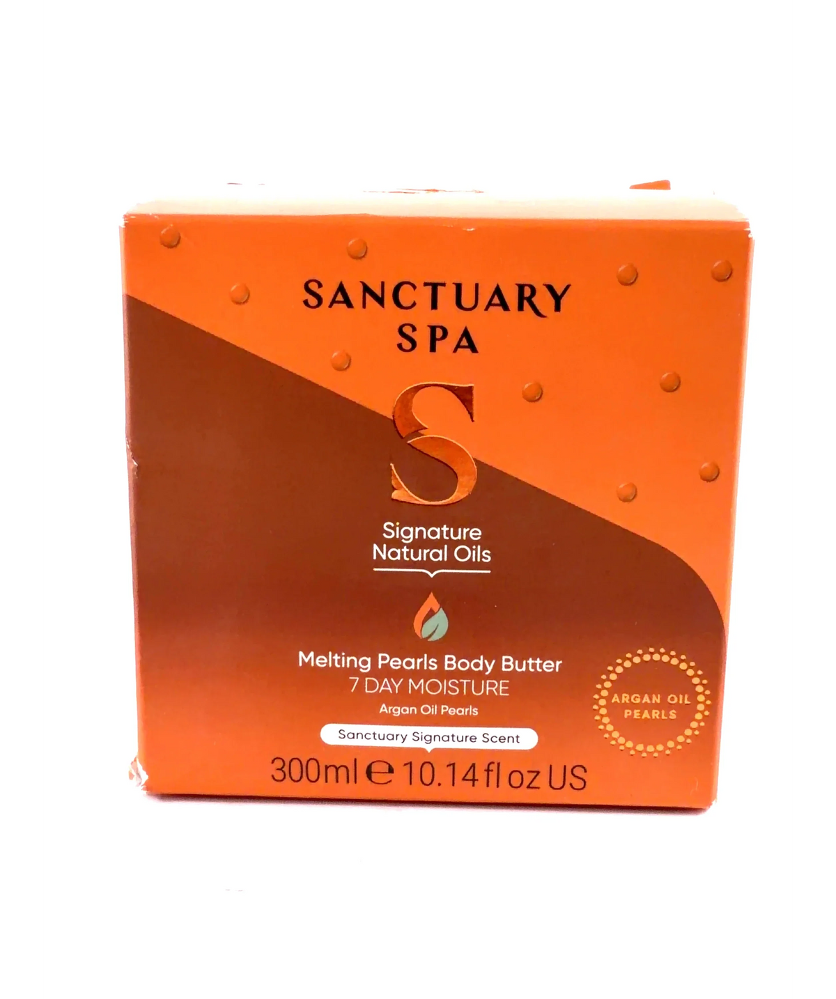 Sanctuary Melting Pearls Body Butter, size 300ml — care label