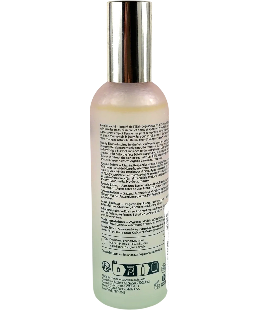 Caudalíe Caudalie Beauty Elixir Smoothing Glowing Complexion 100m, size 100ml — back