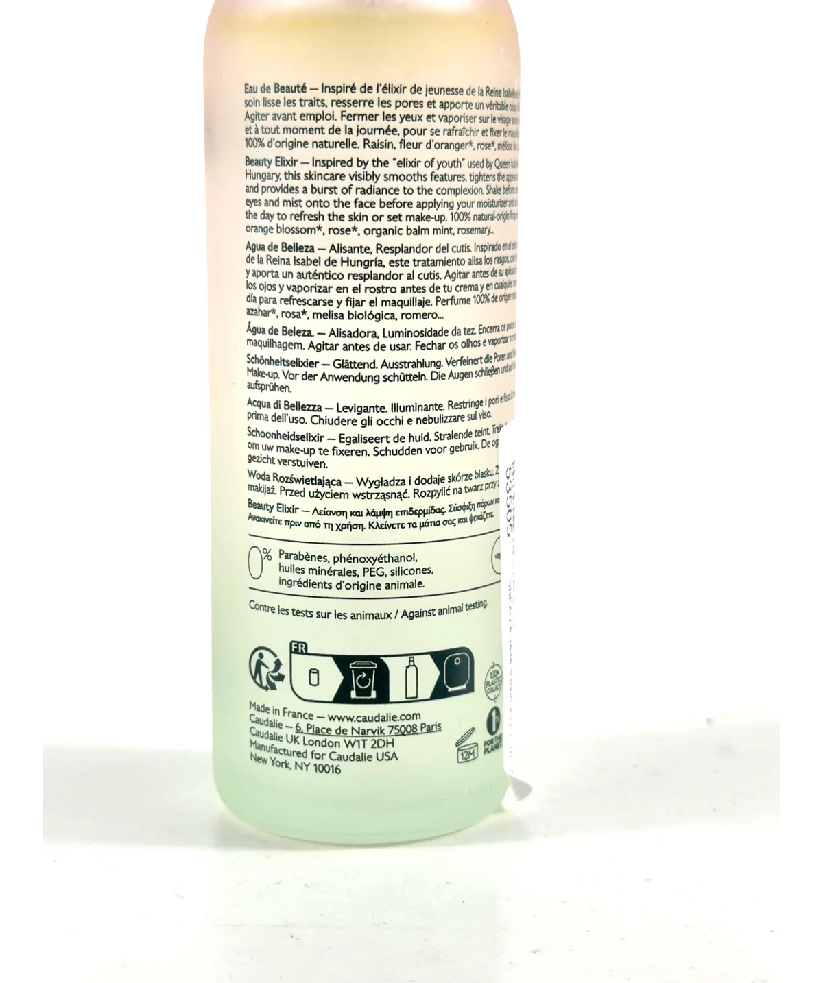 Caudalíe Caudalie Beauty Elixir Smoothing Glowing Complexion 100m, size 100ml — fabric detail