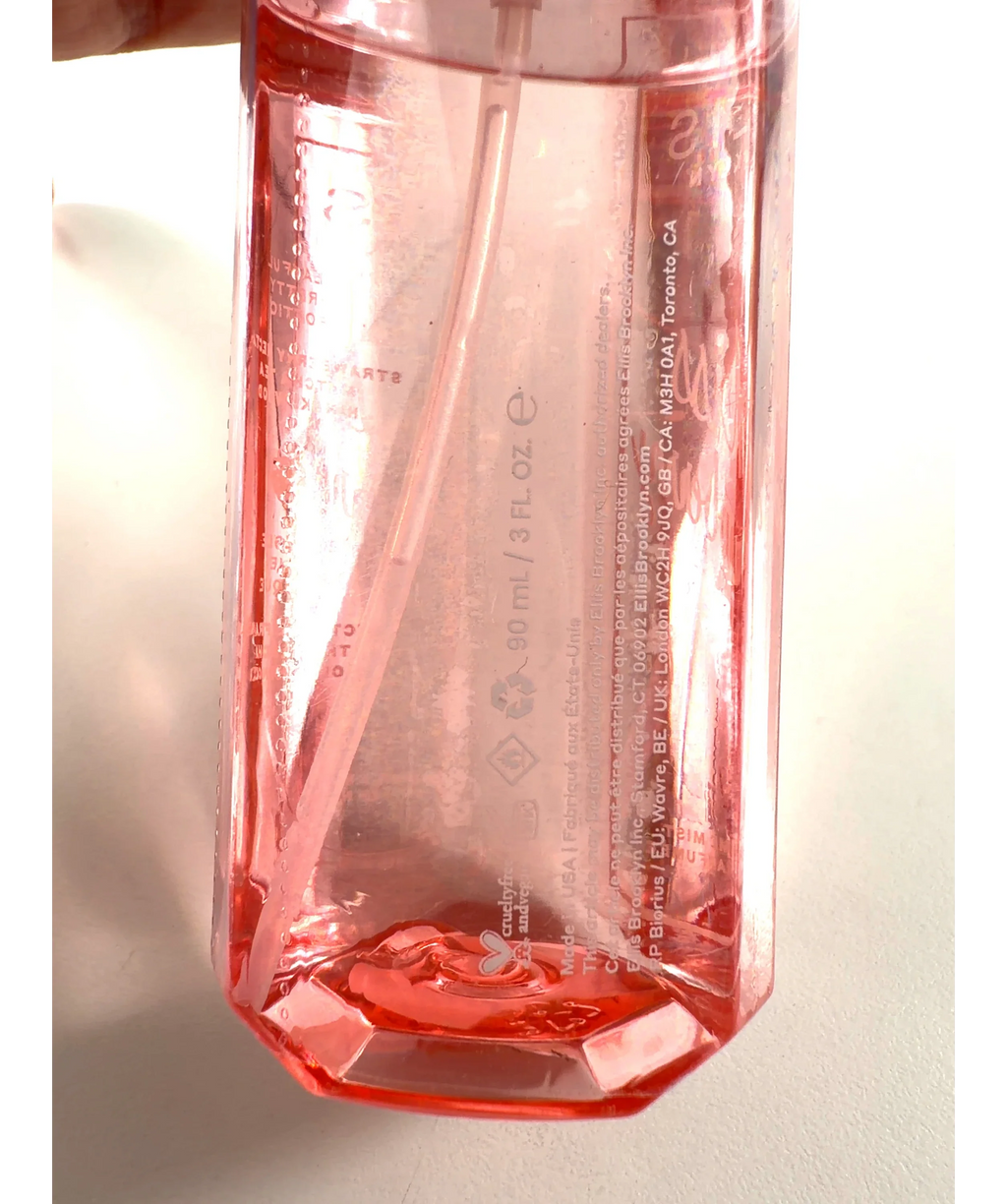 Ellis Brooklyn Miss Strawberry Perfume Mist, size 90ml — care label
