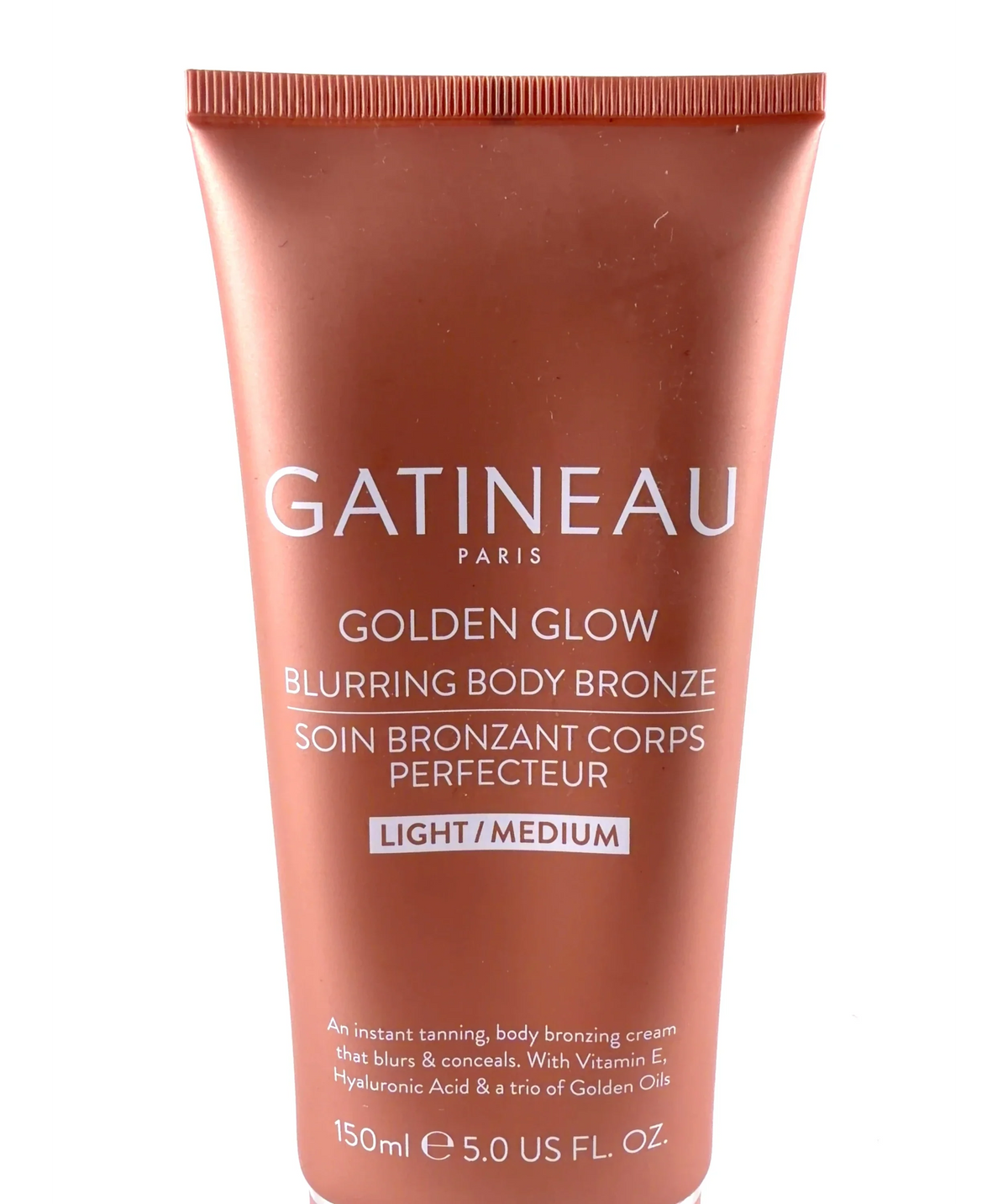 gatineau LIGHT / MEDIUM GOLDEN GLOW BLURRING BODY BRONZE, size 150ml — label