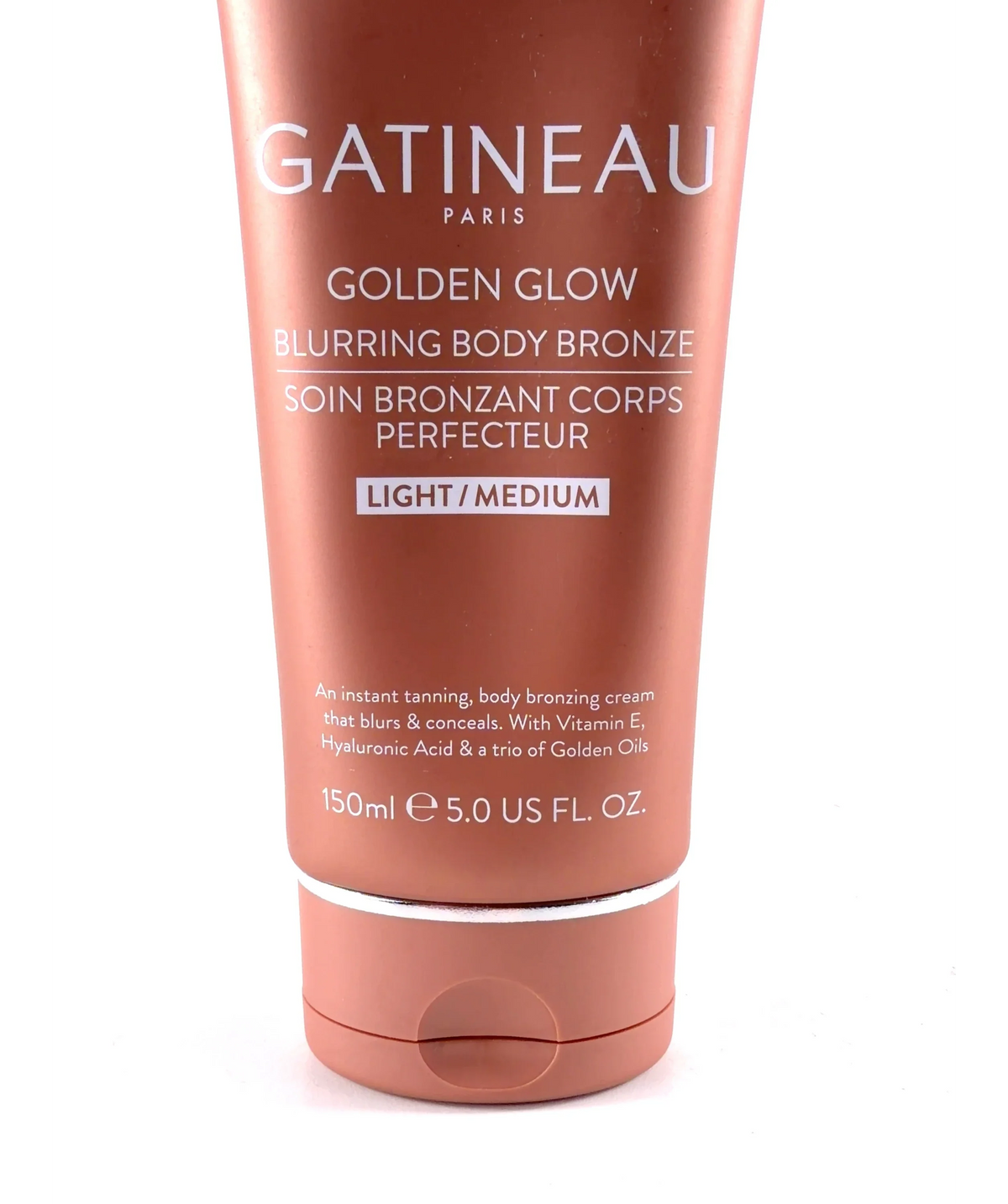 gatineau LIGHT / MEDIUM GOLDEN GLOW BLURRING BODY BRONZE, size 150ml — care label