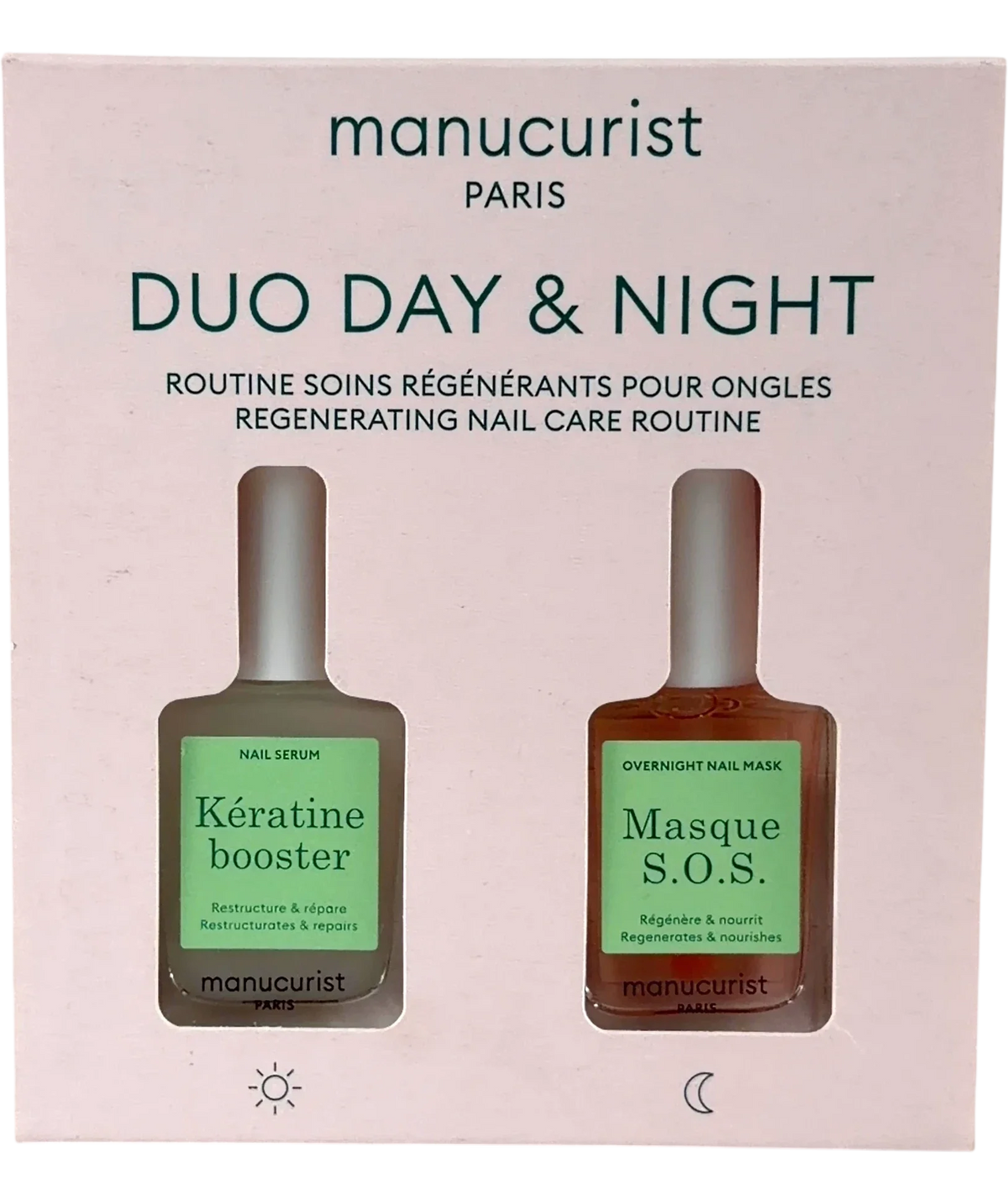 Manucurist Day & Night Duo, size 15ml — front