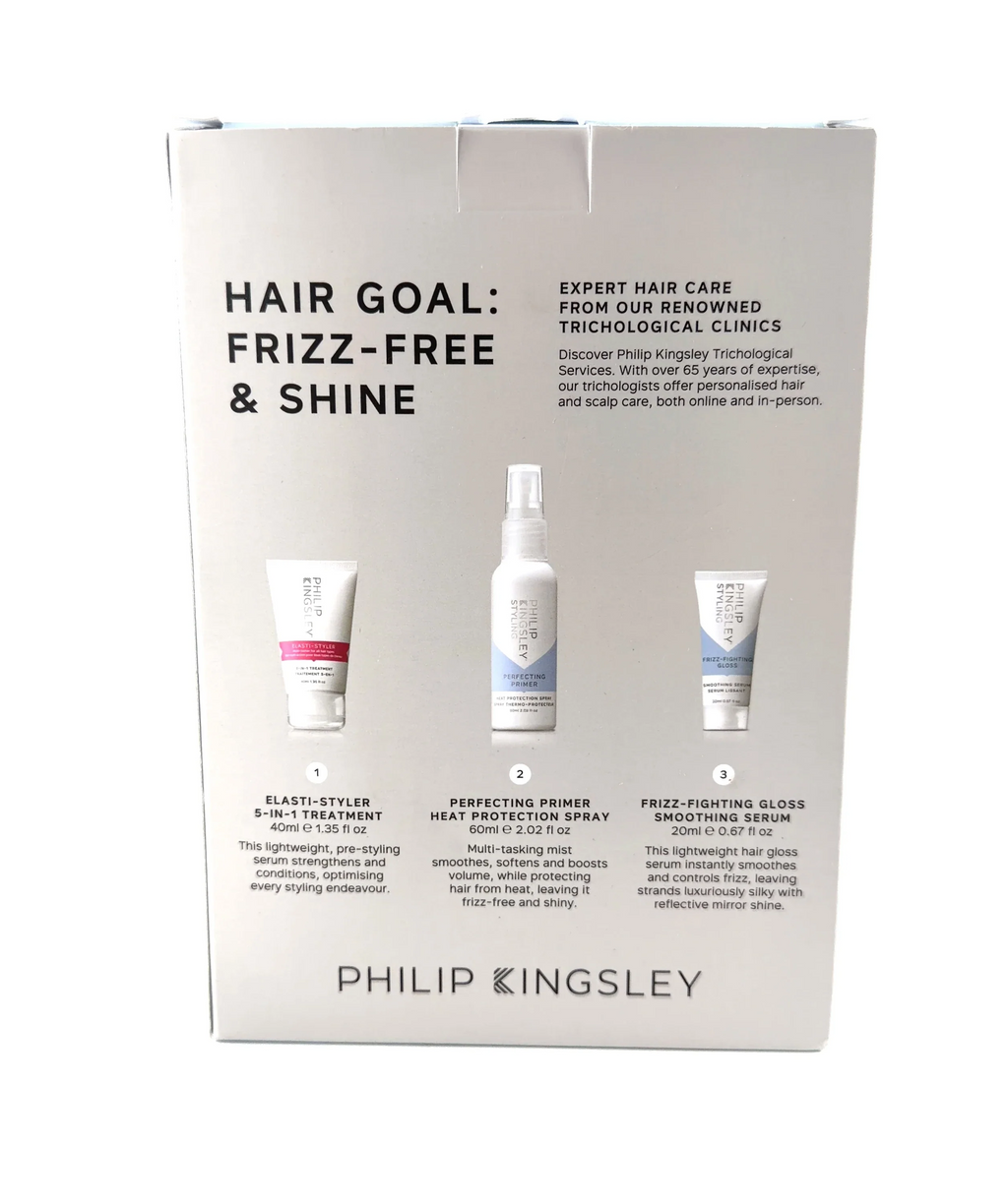 Philip Kingsley Hair Goal / Frizz-Free & Shine Gift Set Trio, size 40ml — fabric detail