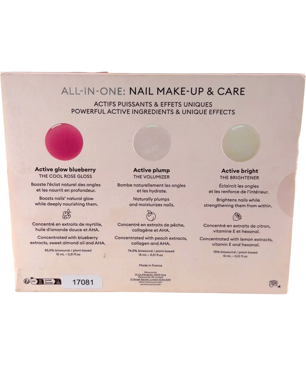 Manucurist Active icons trio, size 15ml — back