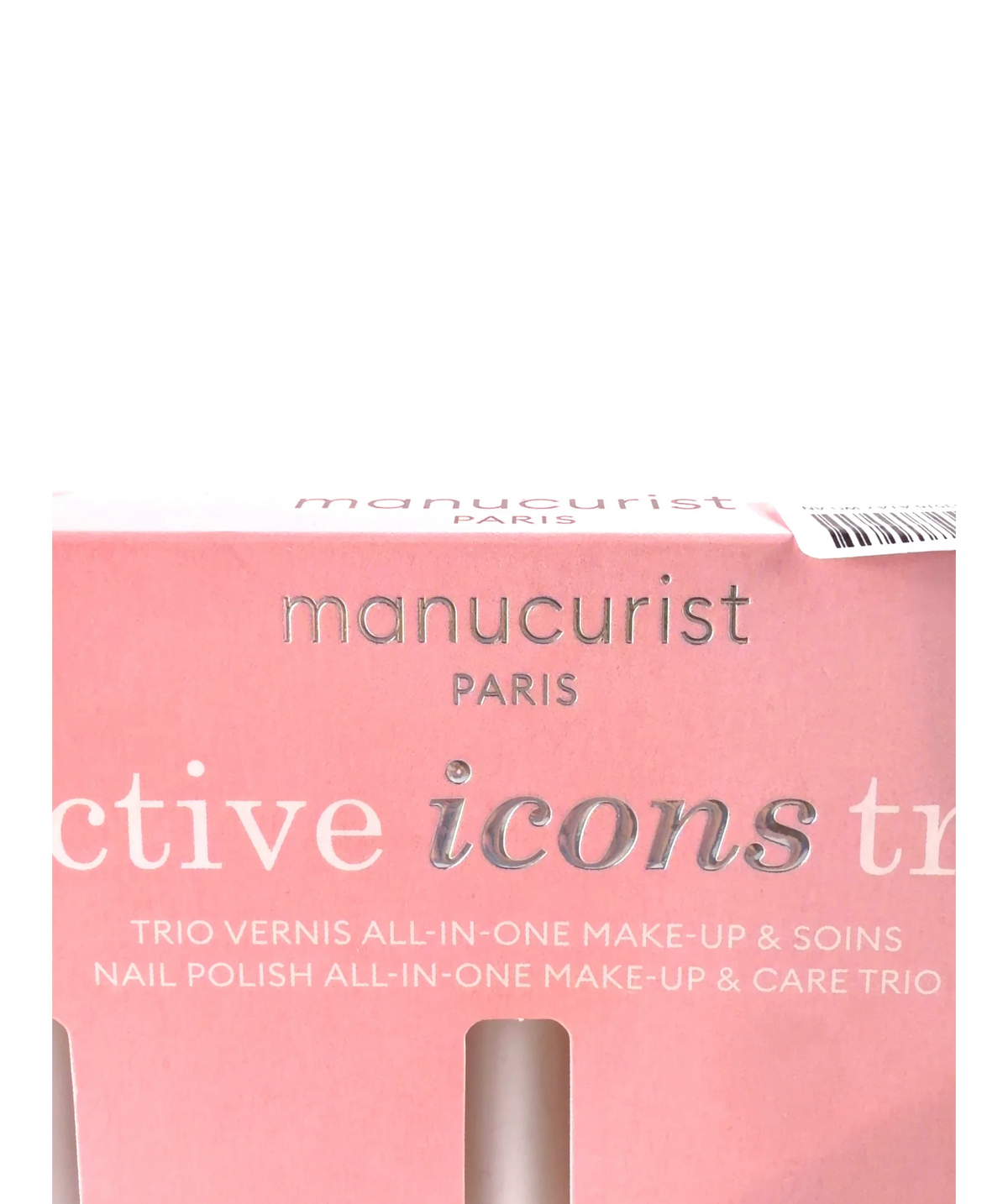 Manucurist Active icons trio, size 15ml — label