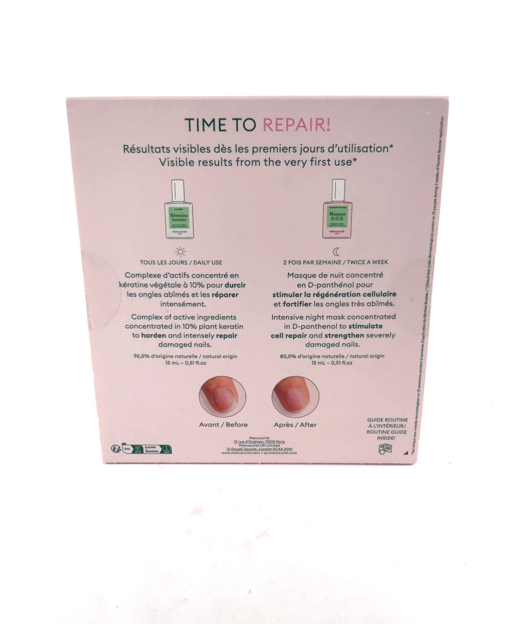 Manucurist DUO DAY & NIGHT, size 15ml — care label