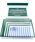 Slip Slip Pure Silk Queen Pillowcase Game Day Stripe — front