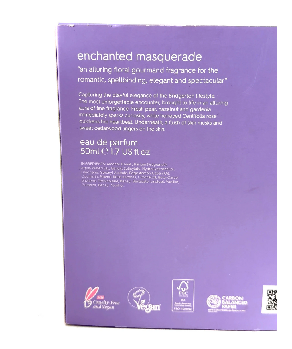 FLORAL STREET Enchanted Masquerade Eau de Parfum, size 50ml — fabric detail
