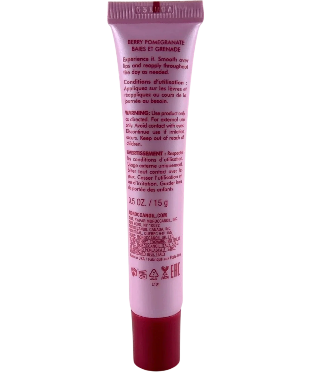 Moroccanoil Berry Pomegranate Moroccanoil Berry Pomegranate Lip Balm 15ml, size 15g — back