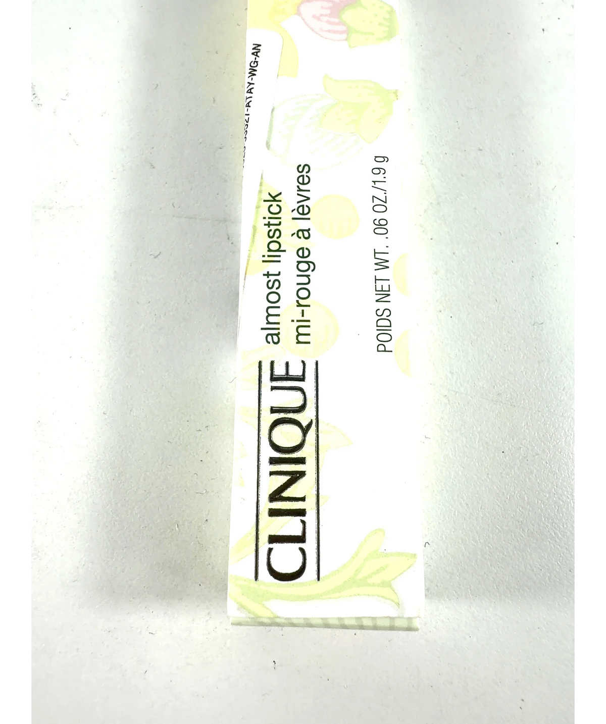 Clinique 06 black honey 06 black honey, size 1.9g — label