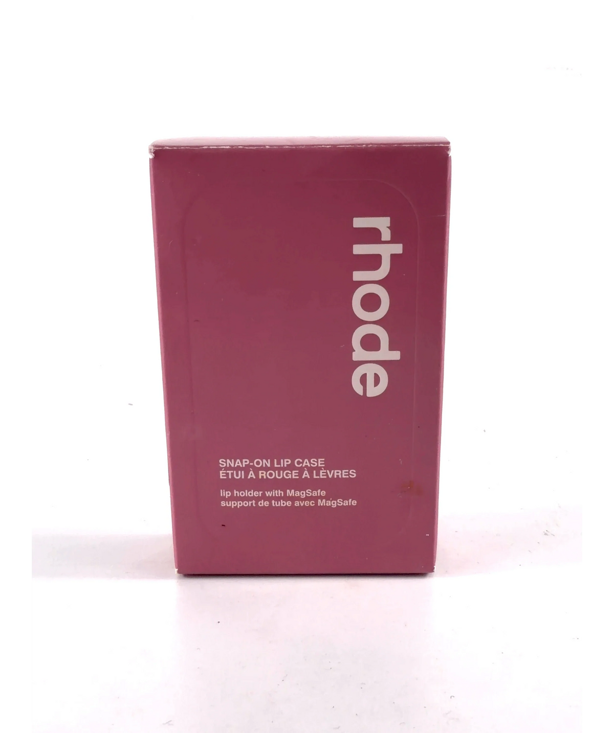 Rhode pink Snap-On Lip Case — label