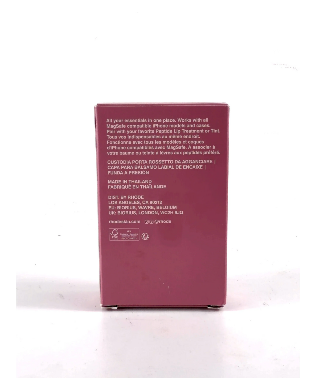 Rhode pink Snap-On Lip Case — fabric detail