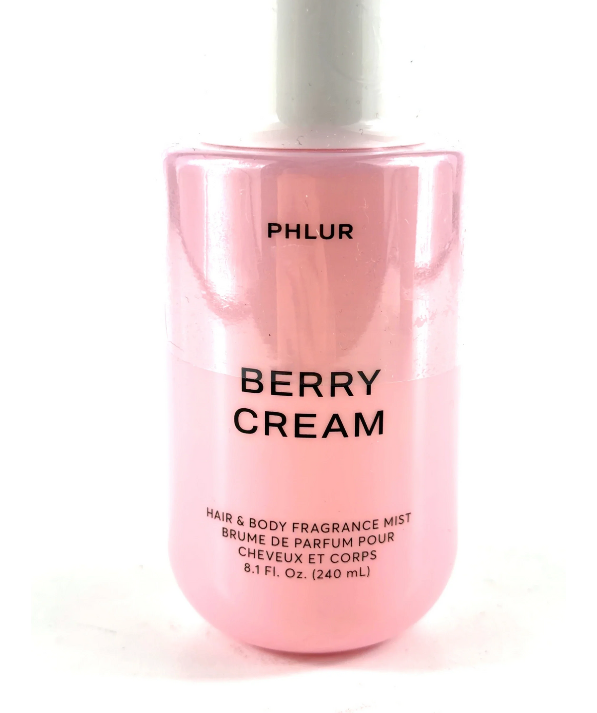 Phlur BERRY CREAM, size 240ml — label