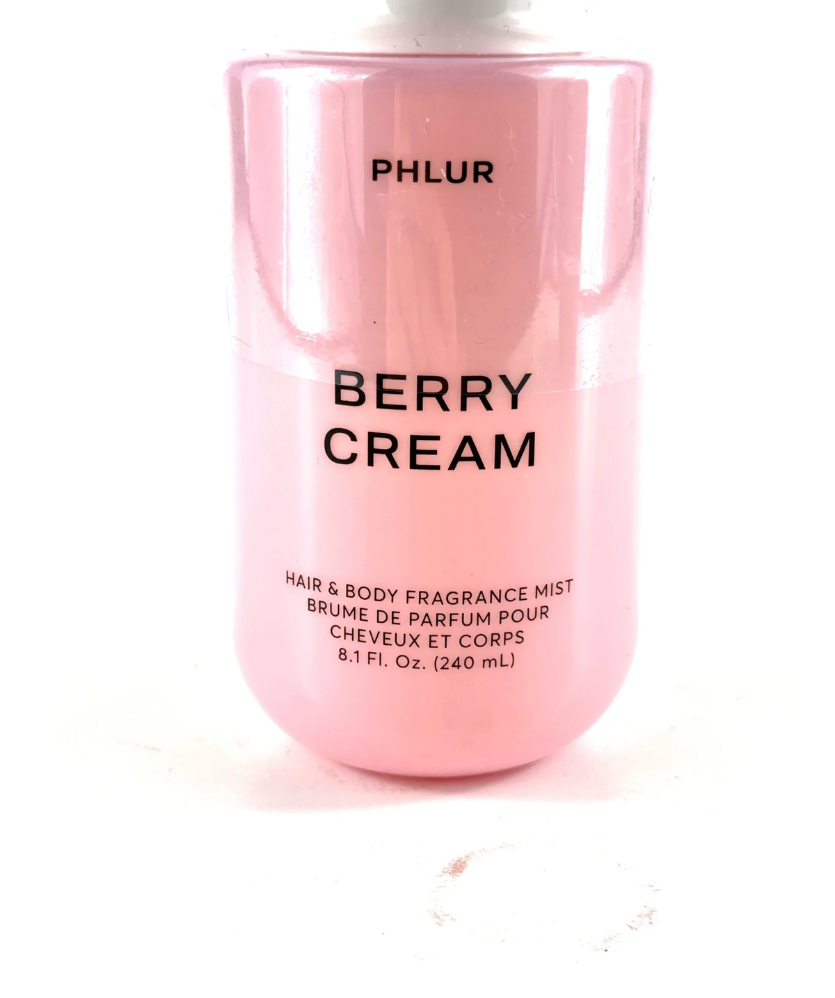 Phlur BERRY CREAM, size 240ml — care label