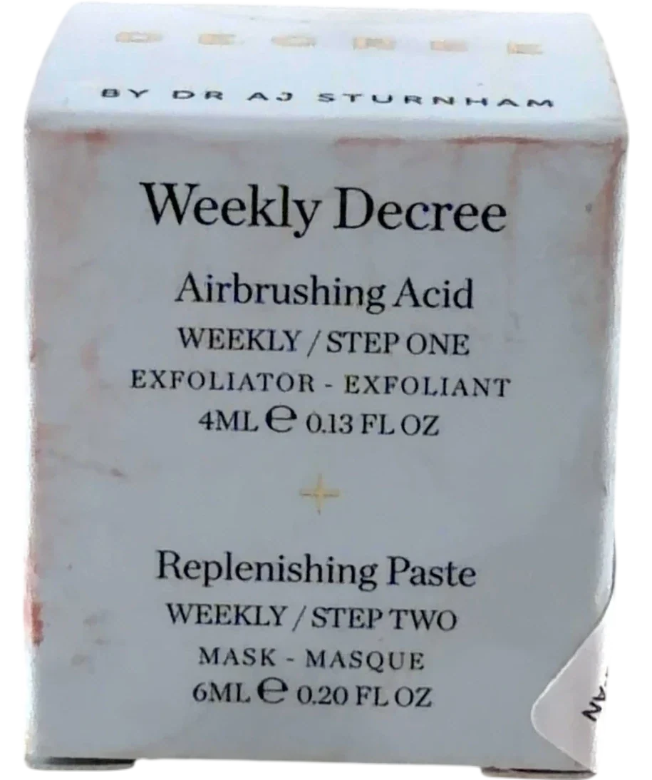 decree Decree Weekly Decree Exfoliator and Mask Single Treatment, size 4ml — front