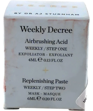 decree Decree Weekly Decree Exfoliator And Mask Single Treatment 4ml