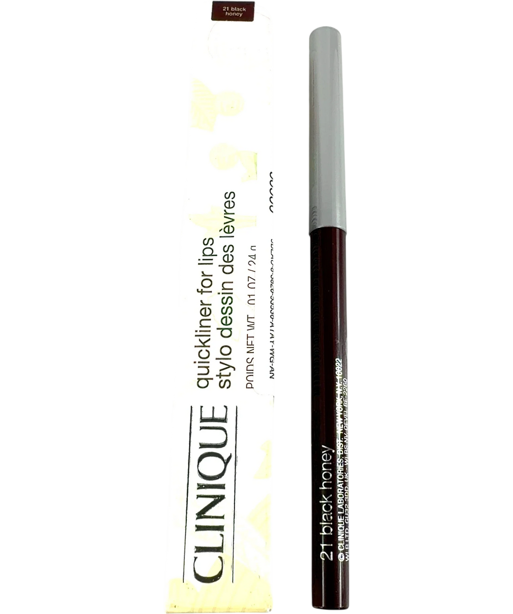 Clinique 21 black honey quickliner for lips 21 black honey, size 0.24g — front