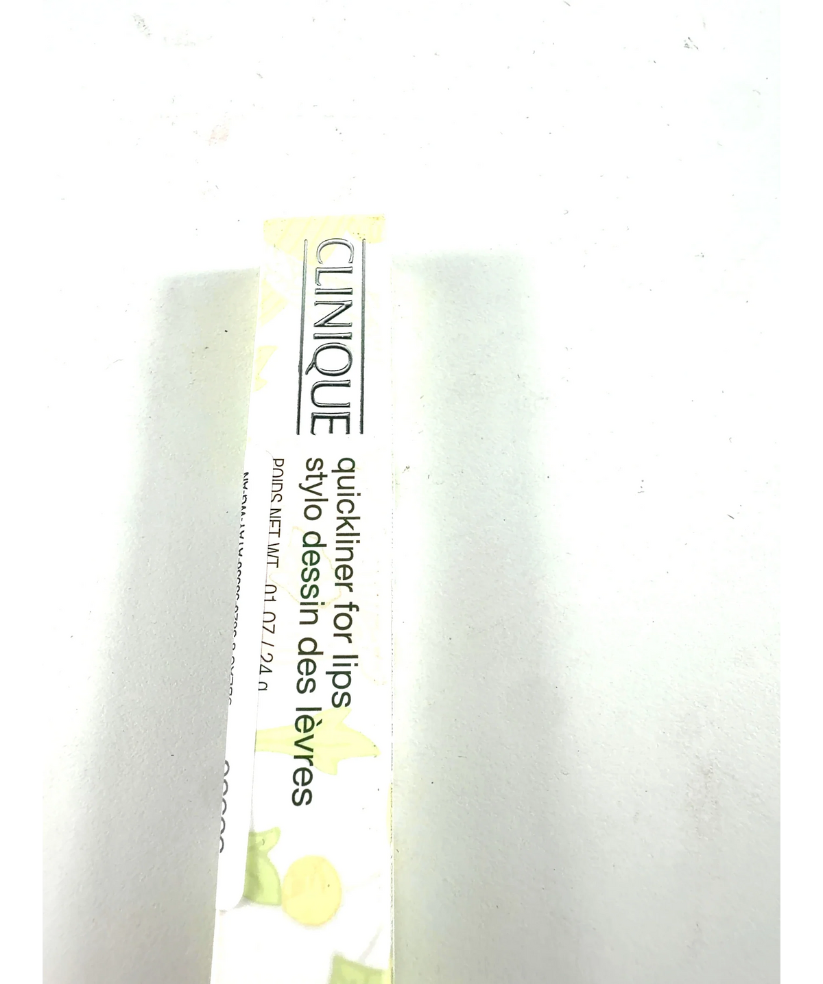 Clinique 21 black honey quickliner for lips 21 black honey, size 0.24g — label