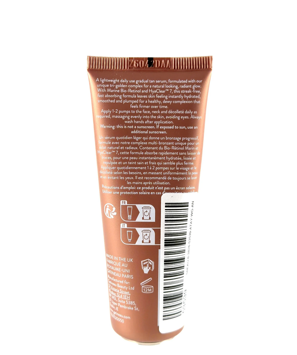 gatineau LIGHT / MEDIUM GOLDEN GLOW GRADUAL TAN FACE SERUM, size 50ml — detail