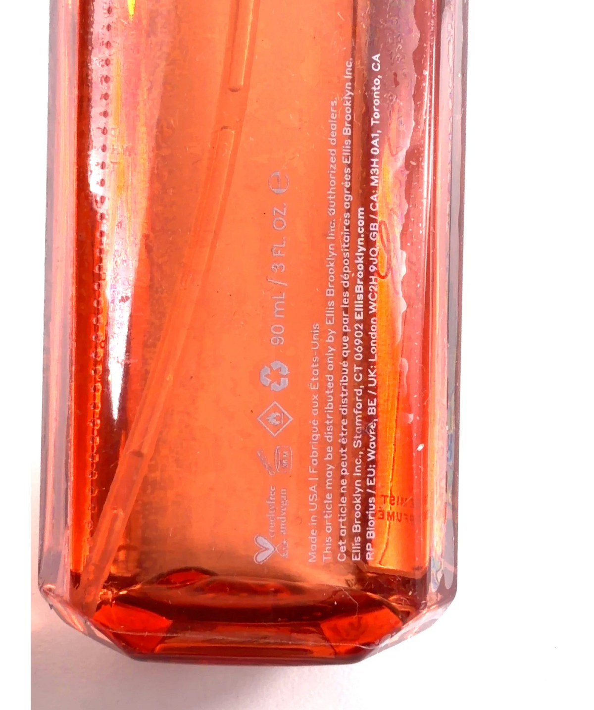 Ellis Brooklyn First Date Perfume Mist, size 90ml — care label