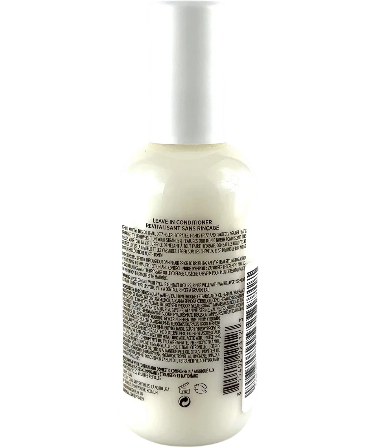 OUAI NORTH BONDI LEAVE IN CONDITIONER, size 177ml — back