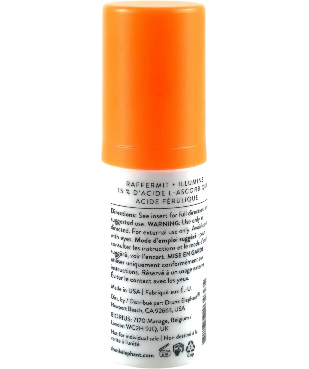 Drunk Elephant C-Firma™ Fresh Day Serum, size 9ml — back