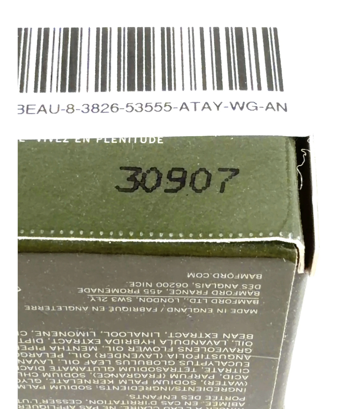 bamford PEBBLE SOAP SAVON GALET, size 40g — detail