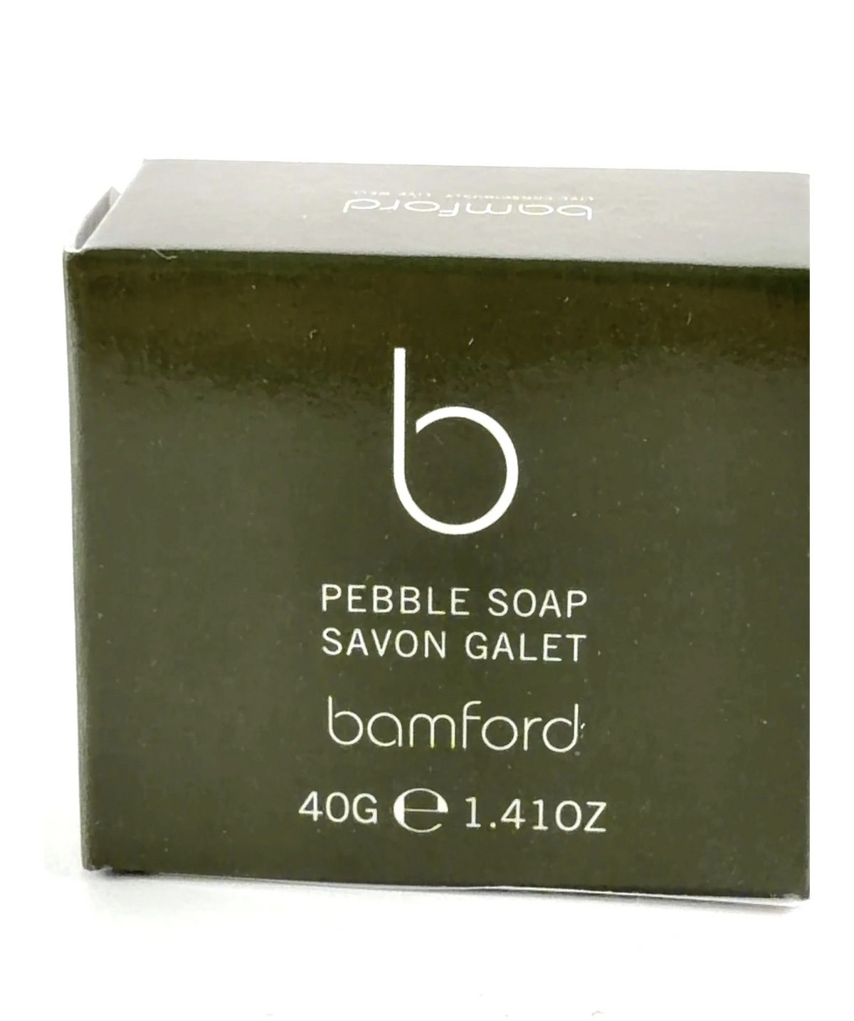 bamford PEBBLE SOAP SAVON GALET, size 40g — care label