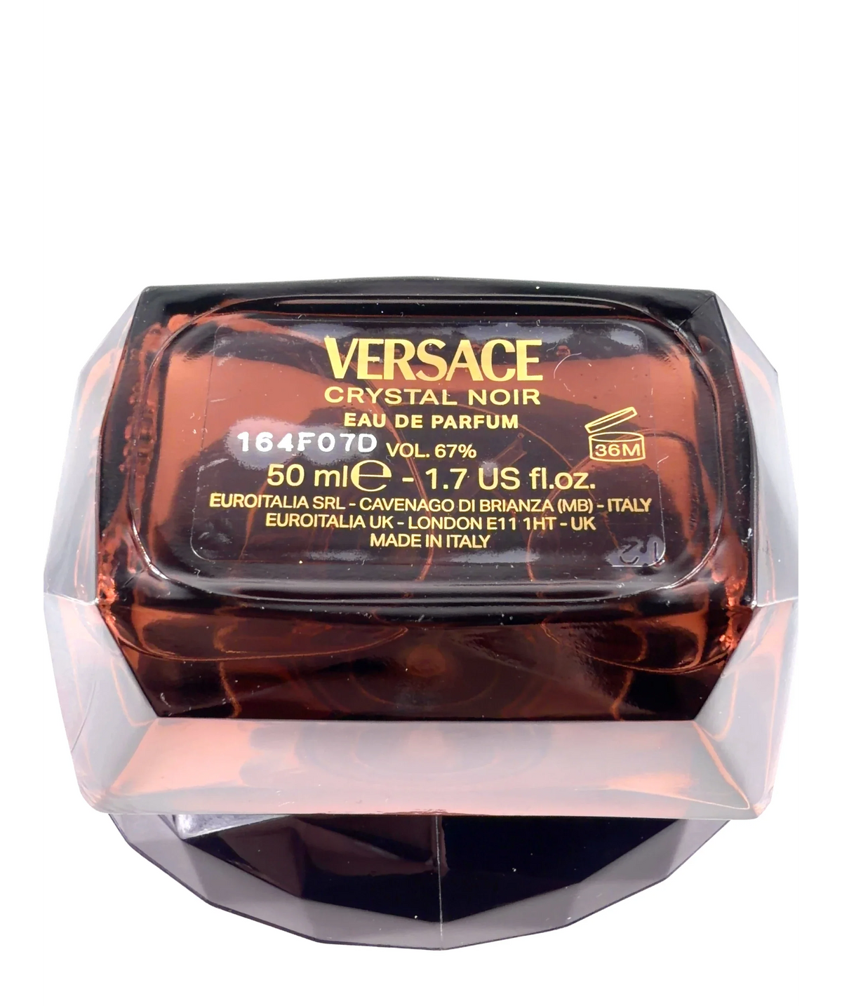 Versace CRYSTAL NOIR, size 50ml — detail