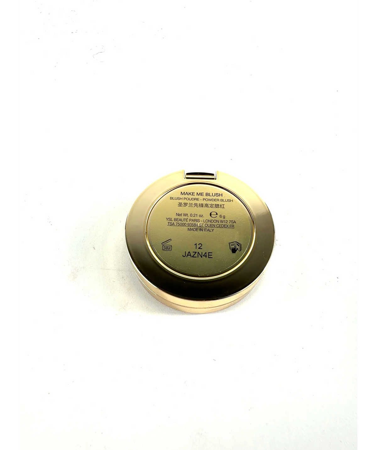 Yves Saint Laurent 12 Make Me Blush, size 6g — detail