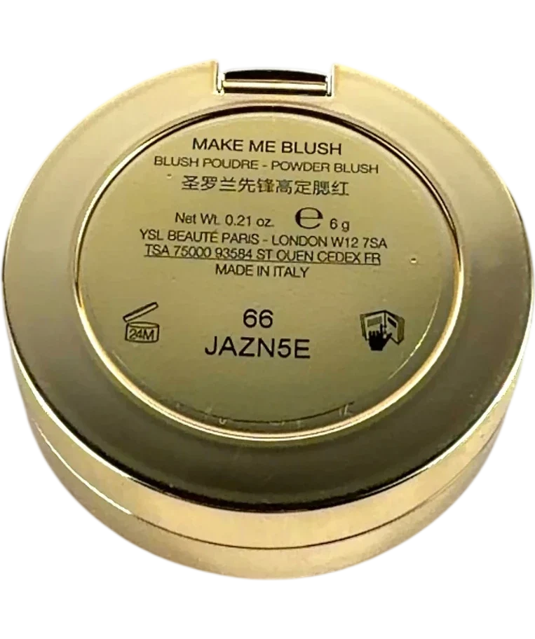 Yves Saint Laurent 66 Make Me Blush Bold Blurring Blush, size 6g — back
