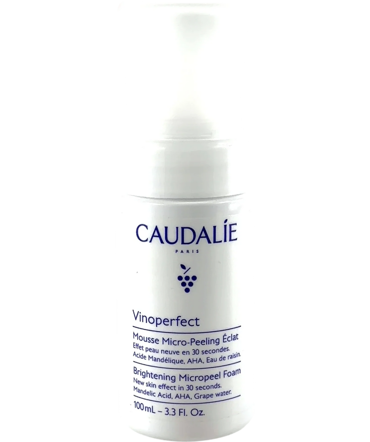 Caudalie Vinoperfect Mousse Micro-Peeling Éclat (Vinoperfect Brightening Micropeel Foam), size 100ml — front