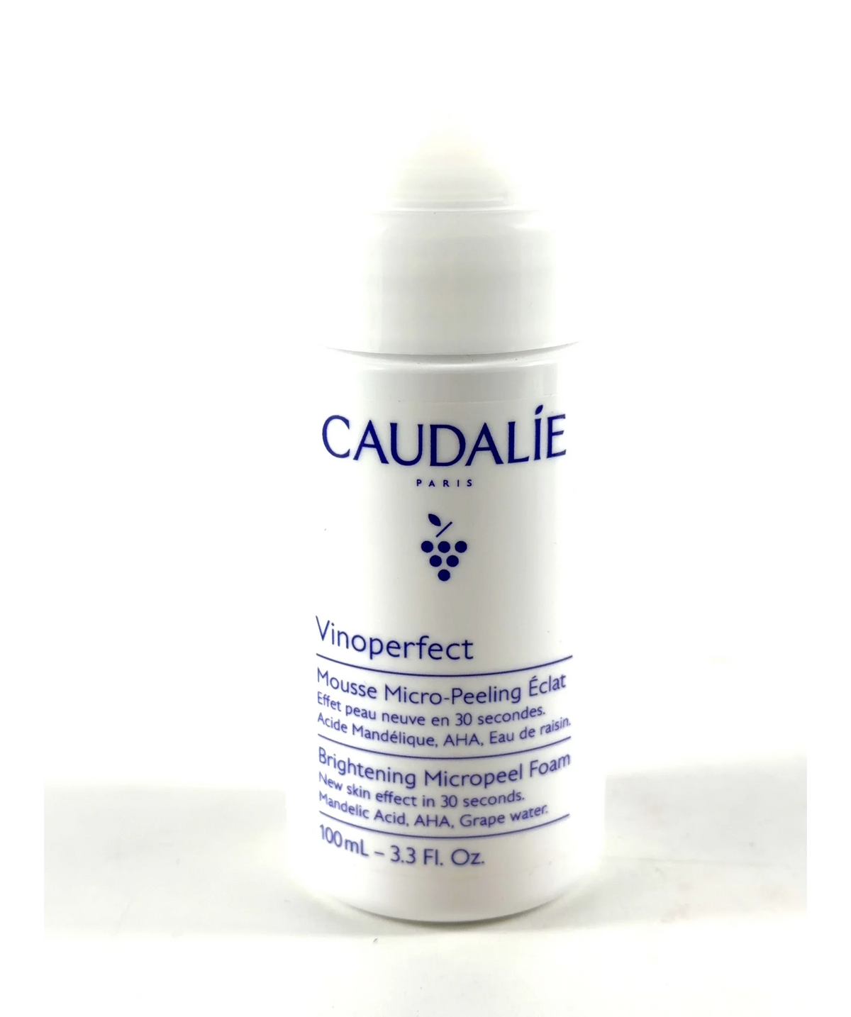 Caudalie Vinoperfect Mousse Micro-Peeling Éclat (Vinoperfect Brightening Micropeel Foam), size 100ml — label