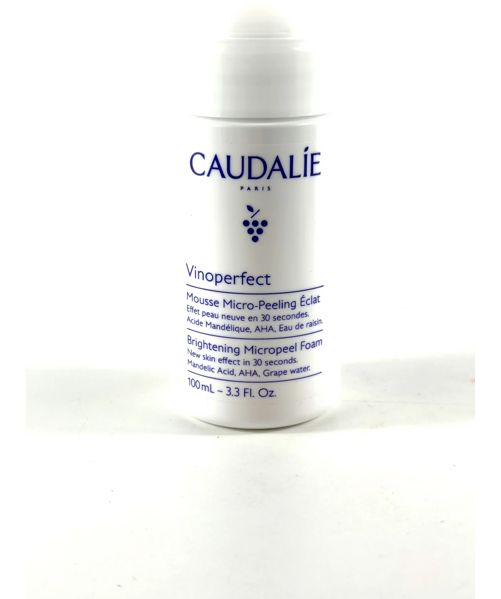 Caudalie Vinoperfect Mousse Micro-Peeling Éclat (Vinoperfect Brightening Micropeel Foam), size 100ml — care label