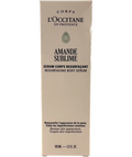 Loccitane Amande Sublime Resurfacing Body Serum, size 100ml — front