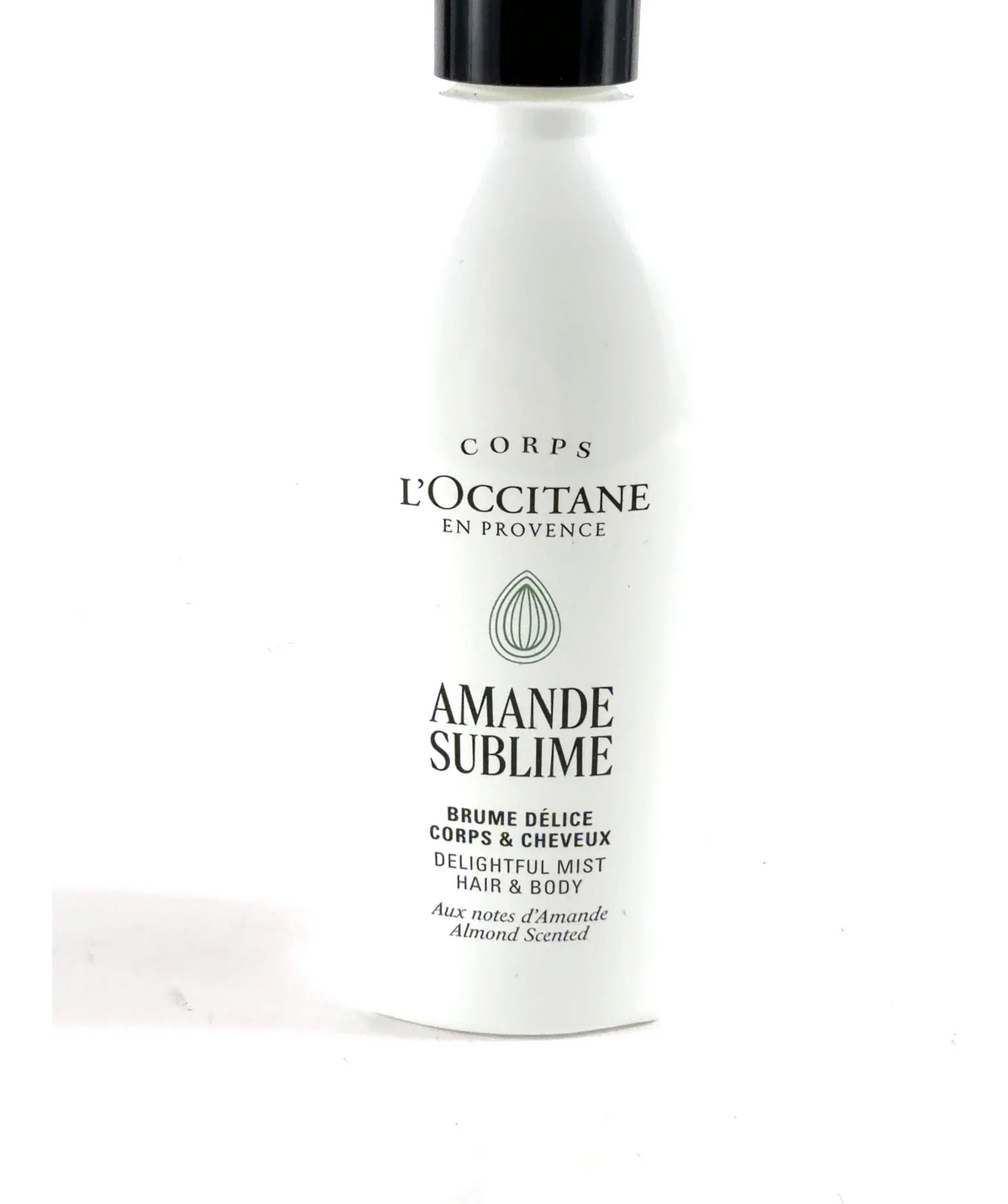 Loccitane AMANDE SUBLIME, size 100ml — label