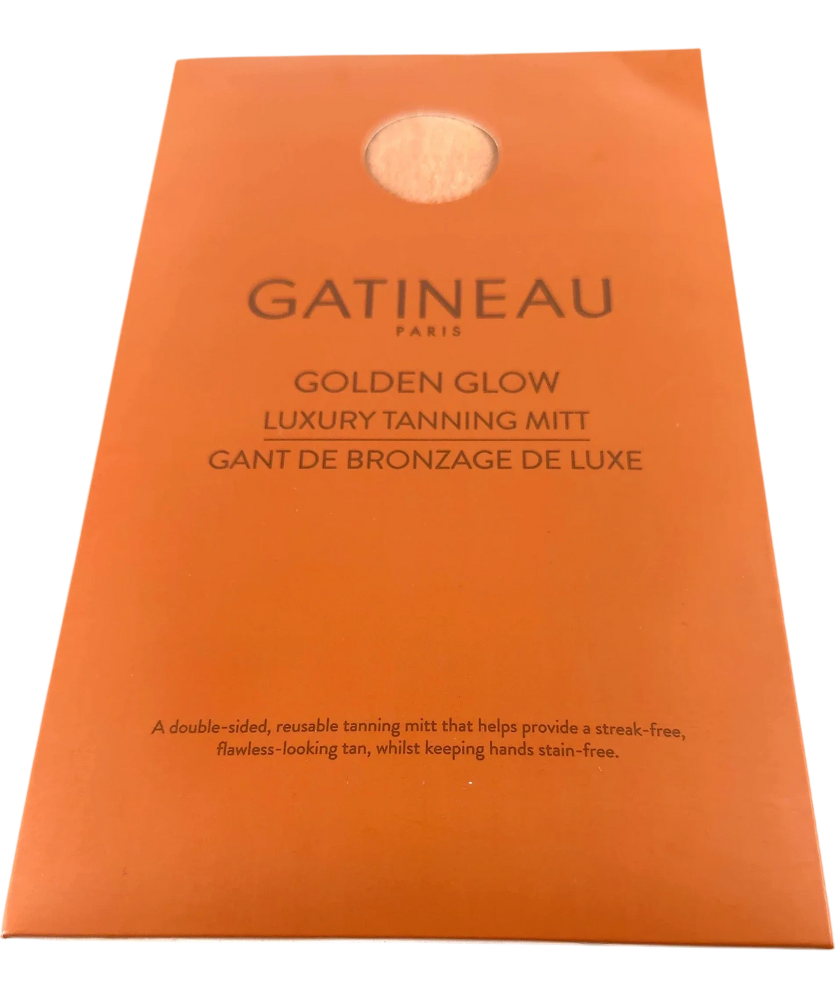 gatineau GOLDEN GLOW LUXURY TANNING MITT — front
