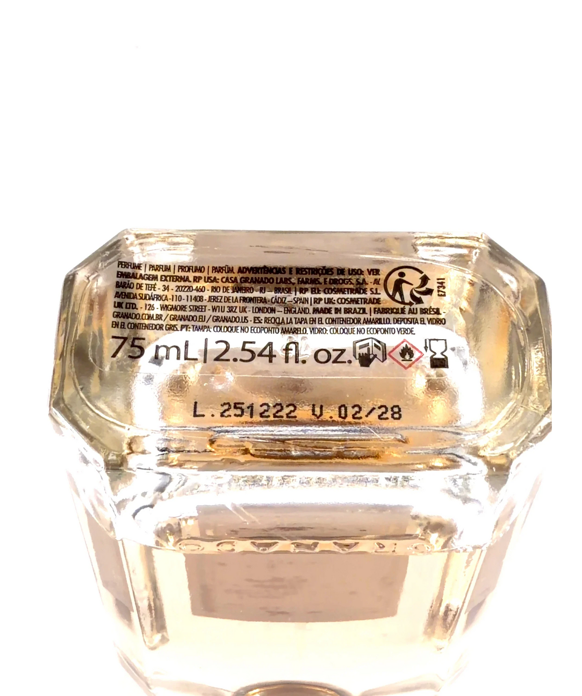 granado Rosa Sublime, size 75ml — fabric detail