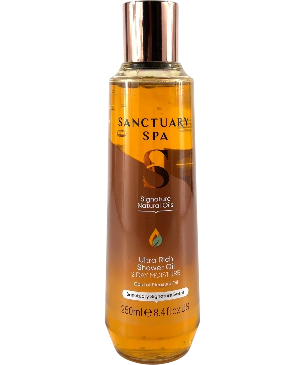 Sanctuary Signature Natural Oils Ultra Rich Shower Oil 250ml, size 250ml — front