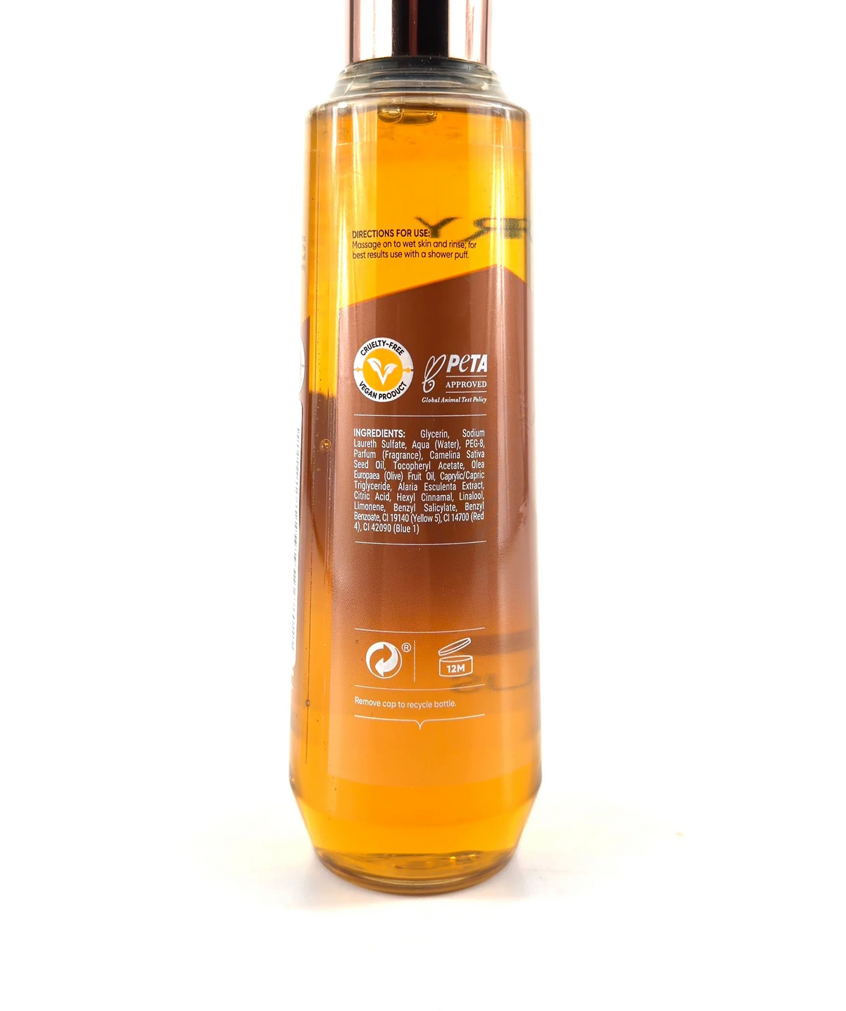 Sanctuary Signature Natural Oils Ultra Rich Shower Oil 250ml, size 250ml — fabric detail