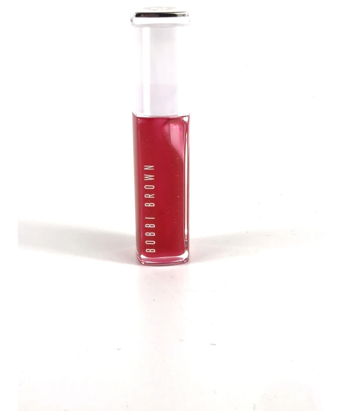 Bobbi Brown Bare Raspberry 757 Extra Blushing Lip Oil — label