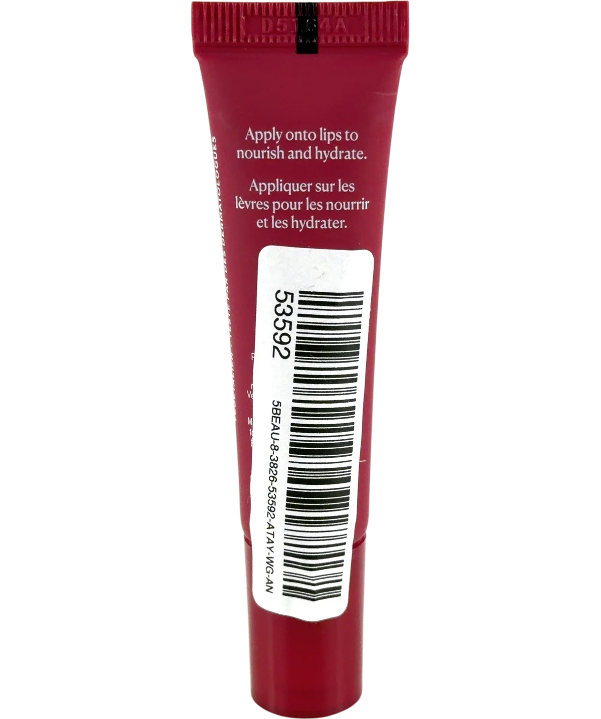 naturium JAM Phyto-Glow Lip Balm, size 10ml — back