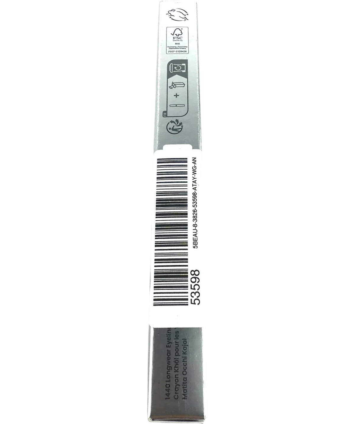 Wonderskin Kalamata 1440 Longwear Eyeliner, size 1.2g — back