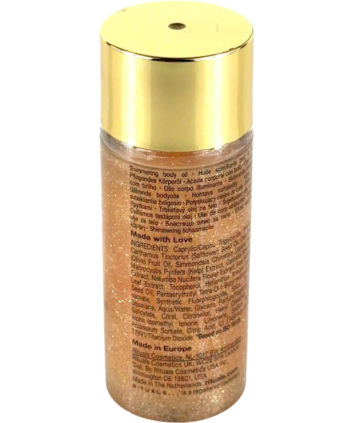 RITUALS The Ritual of Karma Shimmering Body Oil, size 30ml — back